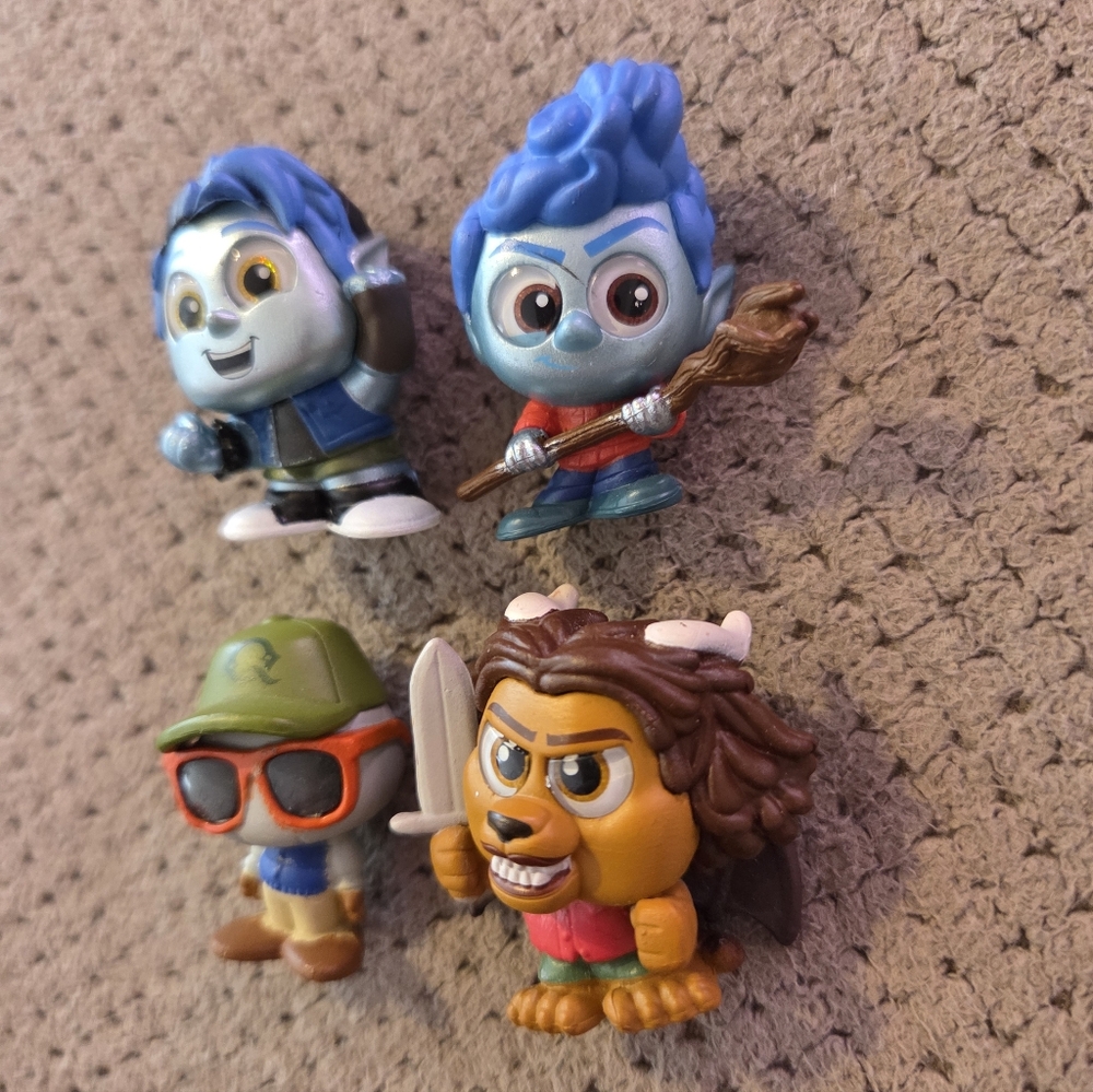 Disney Doorables Series 12 Pixel Perfect!  Lot Of 4. Ultra Rare Manticor  Onward - Picture 2 of 12